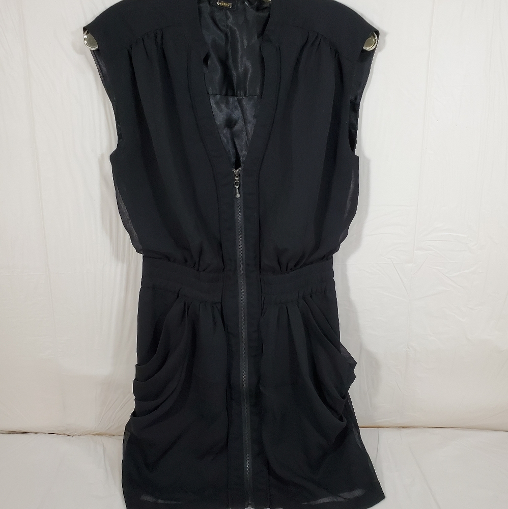 GUESS Women Junior Size 5 Black Dress